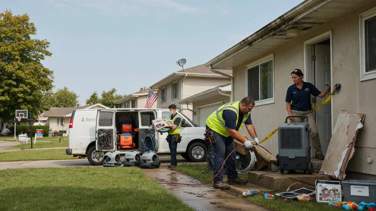 Water Damage Restoration in Rensselaer, IN near me